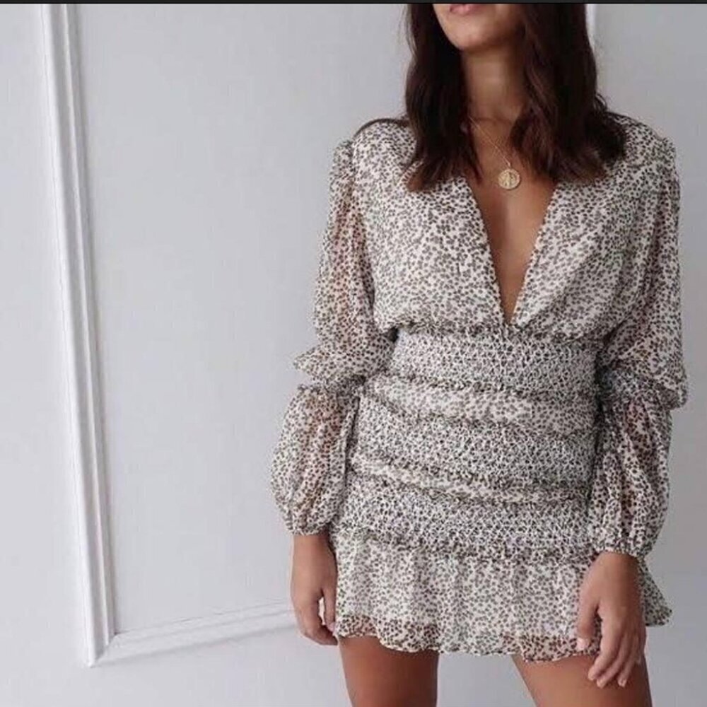 The East Order Behati Mini dress XS Nwt